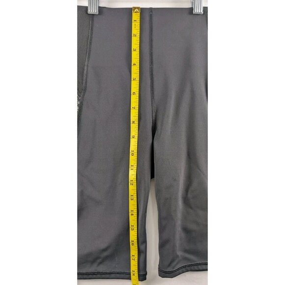 Athleta Women's Size S Stay Fly 9" Short Black Reflective Snake Print Bike Biker - Picture 4 of 7